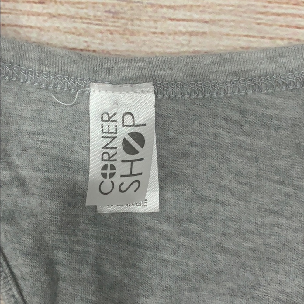 Grey Racer Back Athletic Tank - Picture 5 of 6